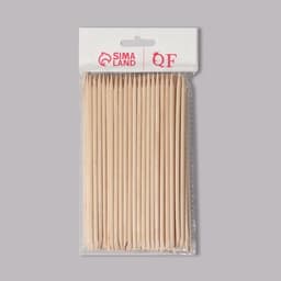 Апельсиновые палочки для маникюра, 15 см, 100 шт.