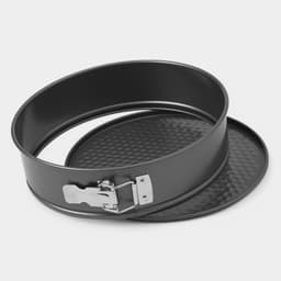 Набор форм для выпечки Доляна «Элин. Круг», 3 предмета: d=22/24/26 см, съёмное дно, антипригарное покрытие, чёрный