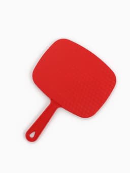 Зеркало с ручкой, 16.5×23.5 см, (12×15 см), МИКС