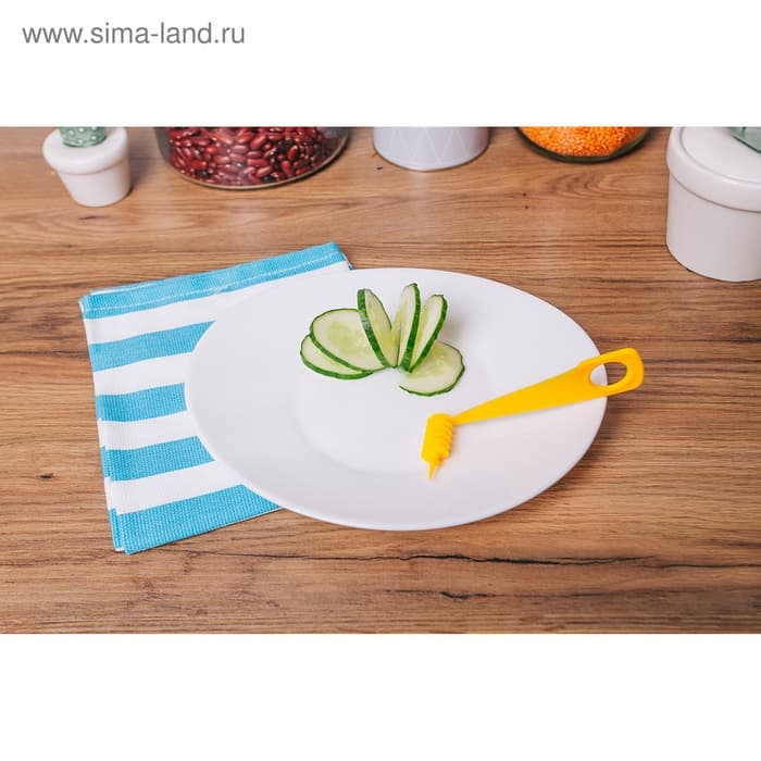 Овощерезка спиралью Доляна «Буратино», 10.5 см, МИКС