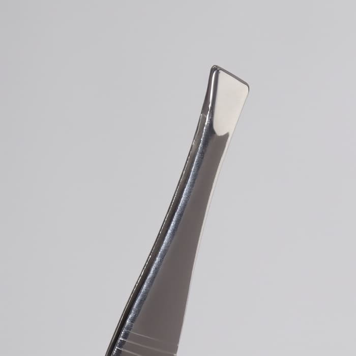 Пинцет скошенный, узкий, 8.5 см