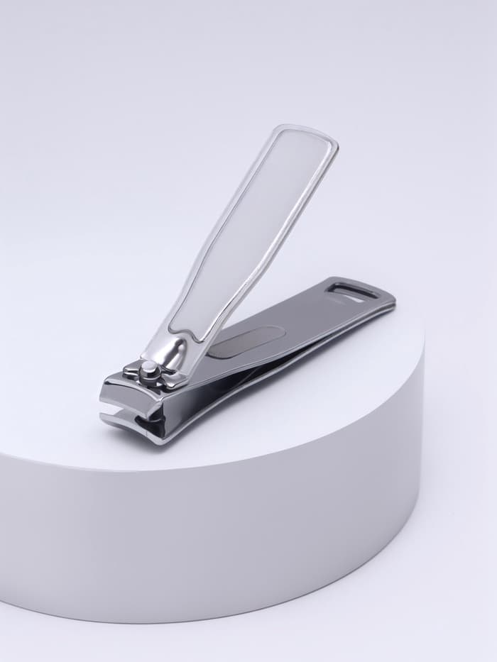 Кусачки - книпсер педикюрные, с пилкой, 7.5 см, МИКС