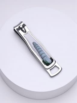 Кусачки - книпсер педикюрные, с пилкой, 7.5 см, МИКС