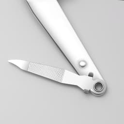 Кусачки книпсер педикюрные, с пилкой, 7.6 см