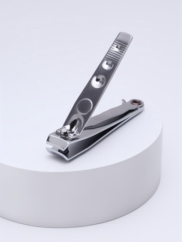 Кусачки книпсер педикюрные, с пилкой, 7.6 см, в коробке, МИКС