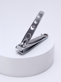 Кусачки книпсер педикюрные, с пилкой, 7.6 см, в коробке, МИКС