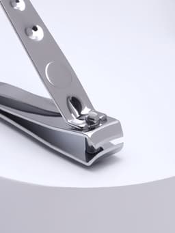 Кусачки книпсер педикюрные, с пилкой, 7.6 см, в коробке, МИКС