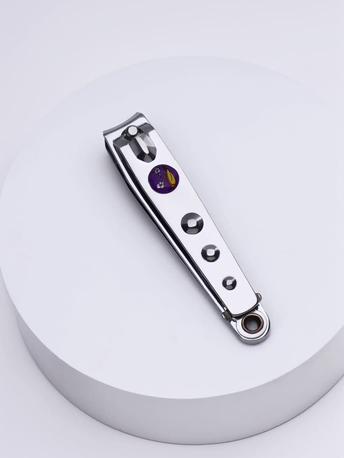 Кусачки книпсер педикюрные, с пилкой, 7.6 см, в коробке, МИКС