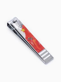 Кусачки книпсер педикюрные, с пилкой, 8 см, в коробке, МИКС