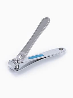 Кусачки книпсер педикюрные, с пилкой, 8 см, МИКС