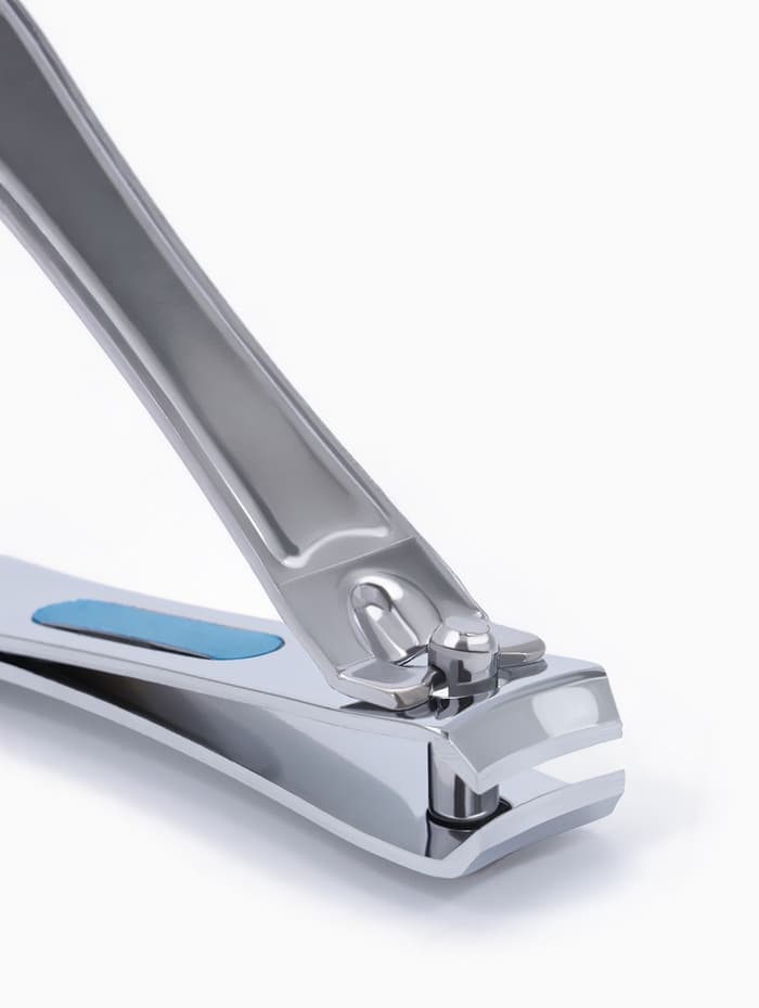 Кусачки книпсер педикюрные, с пилкой, 8 см, МИКС