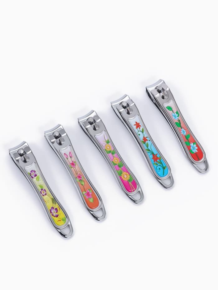 Кусачки книпсер педикюрные, с пилкой, 8 см, МИКС