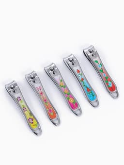 Кусачки книпсер педикюрные, с пилкой, 8 см, МИКС