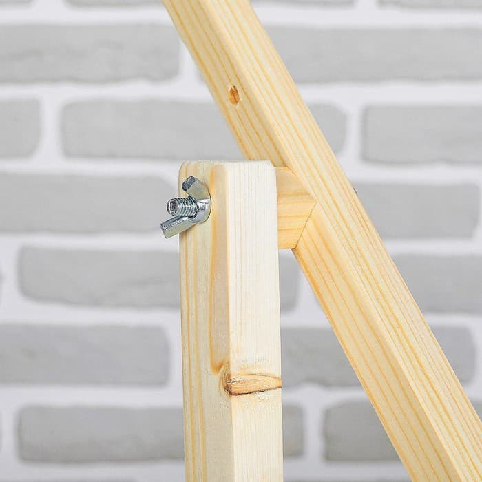 Пяльцы-рамка для вышивания, 30×40 см, с подставкой, цвет светлое дерево