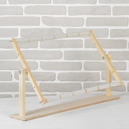 Пяльцы-рамка для вышивания, 40×60 см, с подставкой, цвет светлое дерево