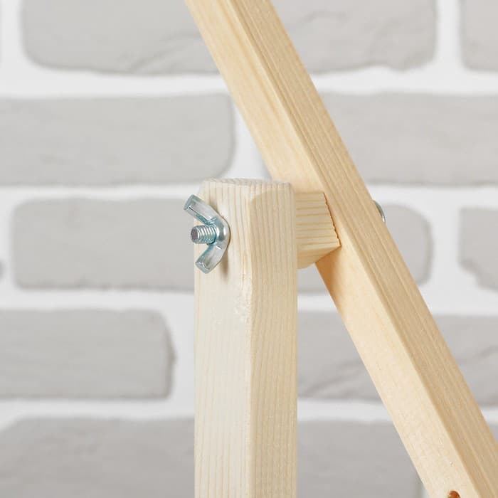 Пяльцы-рамка для вышивания, 40×60 см, с подставкой, цвет светлое дерево