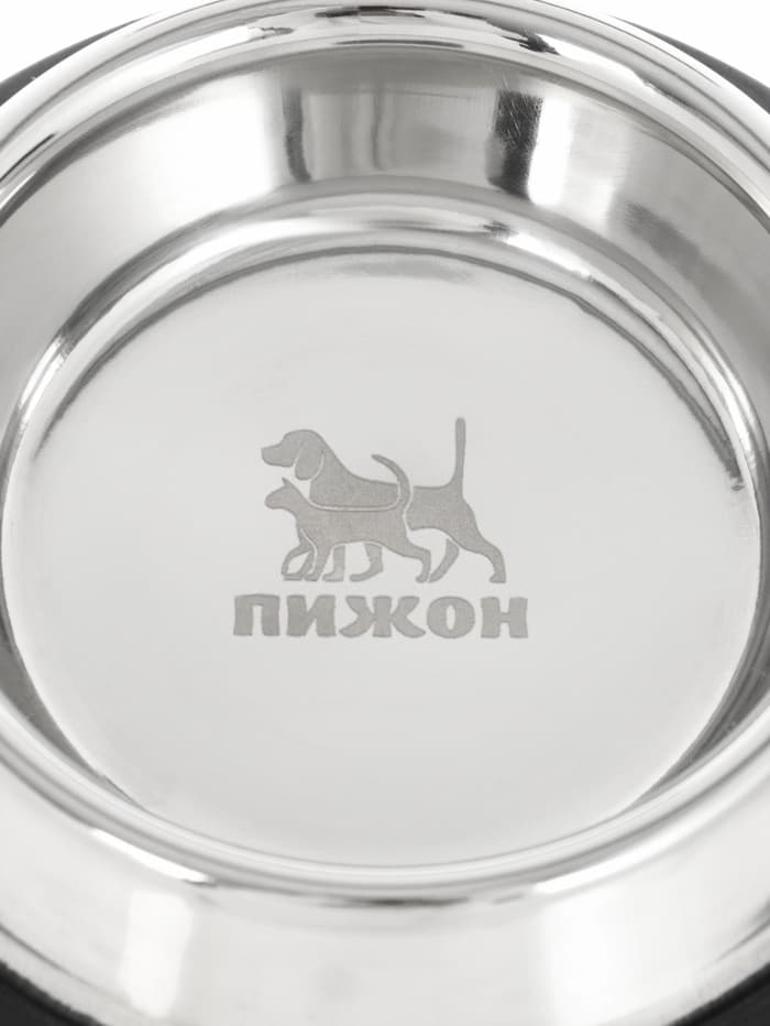 Миска, 230 мл, с нескользящим основанием, нержавеющая сталь