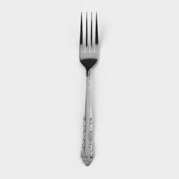 Вилка столовая Доляна «Соня», длина 18 см, толщина 1.2 мм, серебристая