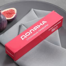 Вилка столовая Доляна «Классик», длина 18 см, толщина 1.2 мм, серебристый