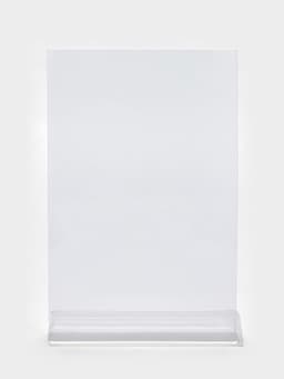 Двухсторонняя подставка А4, оргстекло 1 мм, 21×8.5×32.8 см