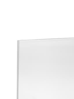 Двухсторонняя подставка А5, 23.5×15×6 см, оргстекло 1.5 мм в защитной плёнке