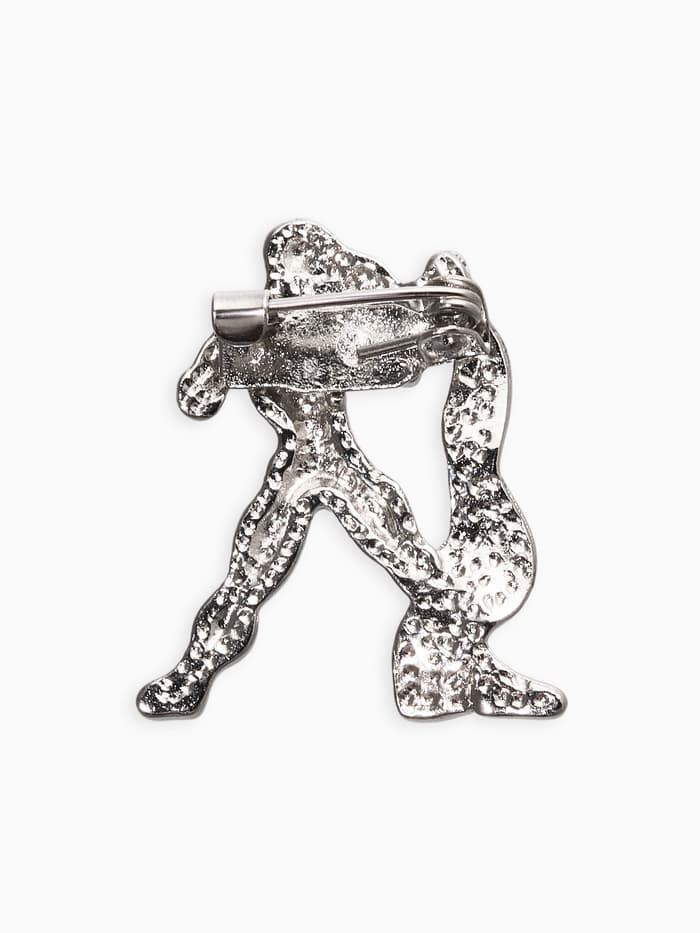 Брошь «Знаки зодиака», ассорти, гороскоп, белая в серебре