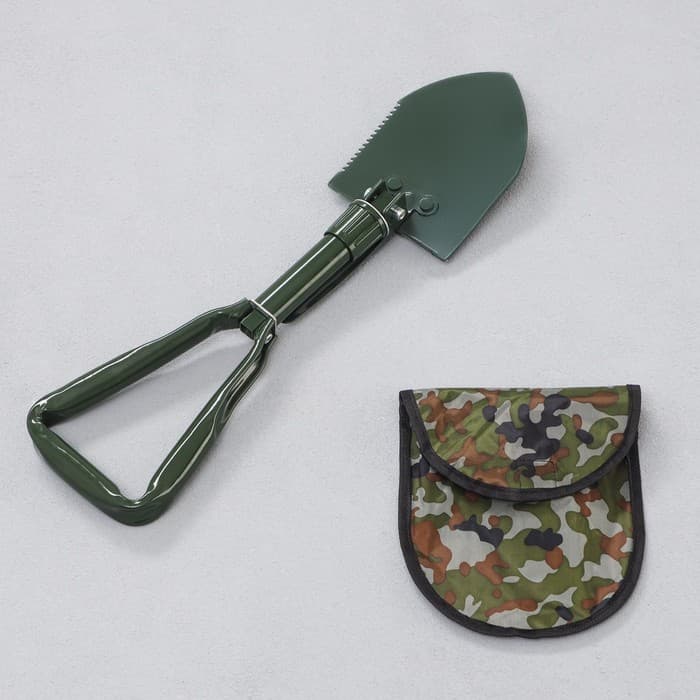 Лопата складная «Лесник» 4×12×48 см, МИКС