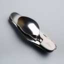 Набор туриста 4 в 1: нож, вилка, ложка, открывалка, цвет МИКС