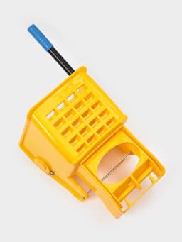 Тележка для уборки с отжимом и ведром, двухведерная, 46 л, на колёсах