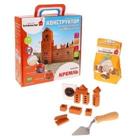Конструктор керамический Brickmaster «Кремль», 136 деталей