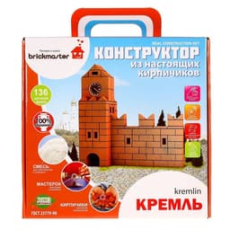 Конструктор керамический Brickmaster «Кремль», 136 деталей