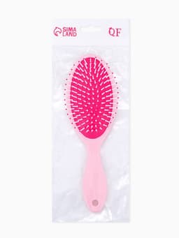 Расчёска массажная, 7×22 (±1) см, МИКС