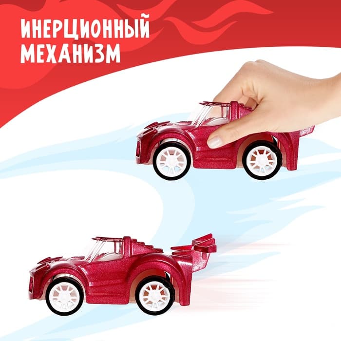 Машина инерционная «Глазастик», цвета МИКС