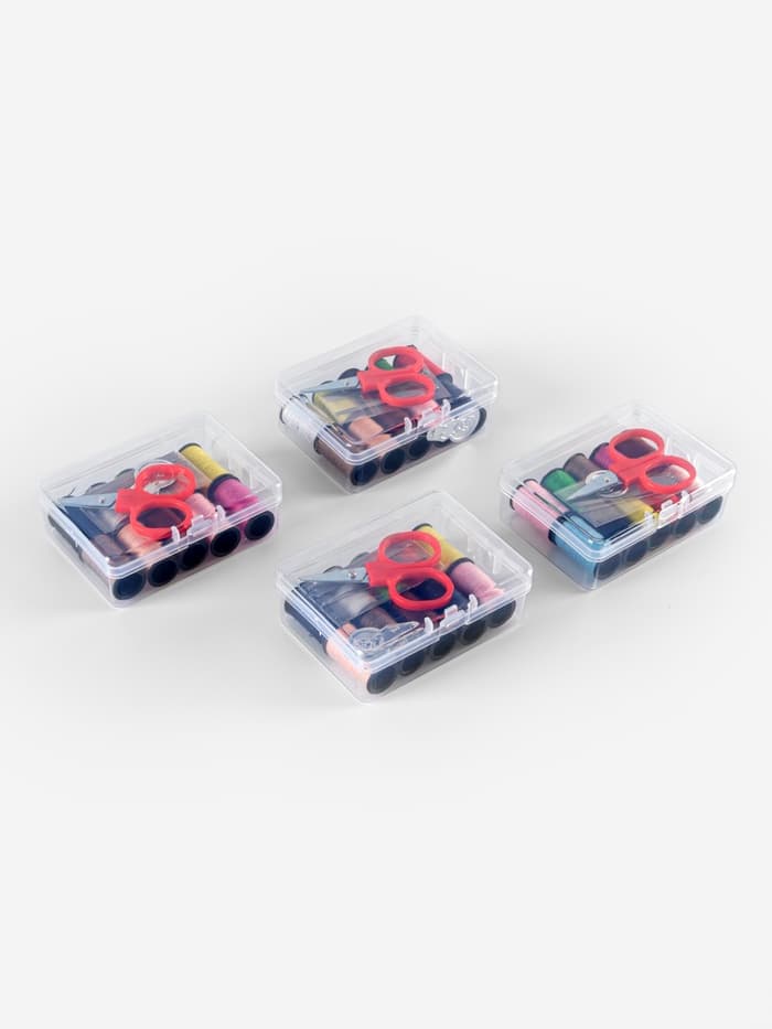 Швейный набор, 22 предмета, в пластиковом контейнере, 7.8×5.7×2.7 см