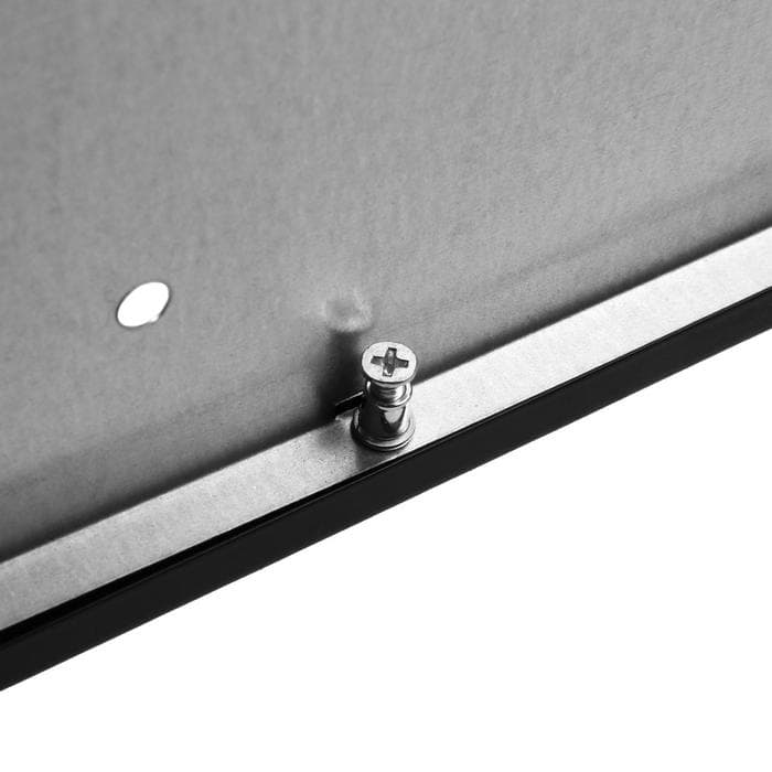 Держатель номера, набор 2 шт., металл, черный