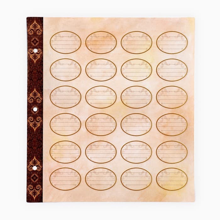 Родословная книга с рамкой под фото «Семейная летопись», 50 листов, 21.5×23.7 см