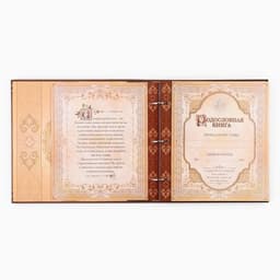 Родословная книга с рамкой под фото «Семейная летопись», 50 листов, 21.5×23.7 см
