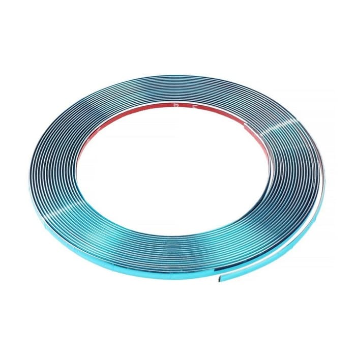 Профиль для автомобиля, декоративный, 1 см × 13 м, хром