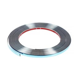 Профиль для автомобиля, декоративный, 1.2 см × 13 м, хром