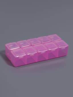 Органайзер для хранения мелочей, 10 ячеек, 8.8×4.5×2.1 см, МИКС