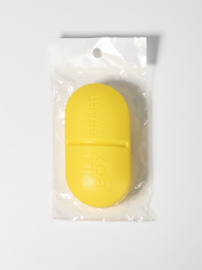 Таблетница Pill Box, 6 секций, 10×5.5×3 см, МИКС