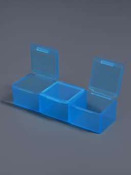 Органайзер для хранения мелочей, 21 ячейка, 19×8×2 см, МИКС