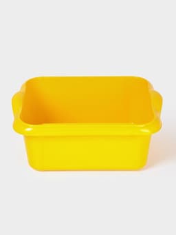 Таз прямоугольный, 14 л, 41.5×32×16 см, пластик, МИКС