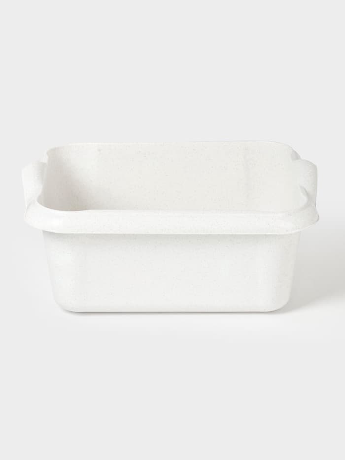 Таз квадратный, 10 л, 37×31×15.5 см, пластик, МИКС