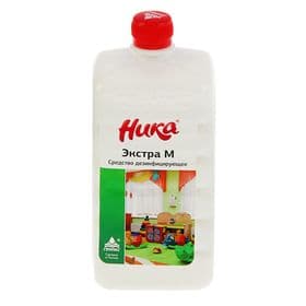 Дезинфицирующее средство с моющим эффектом «Ника-Экстра М», 1 л