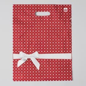 Пакет «Горох подарочный», полиэтиленовый с вырубной ручкой, 60 мкм, 31×40 см