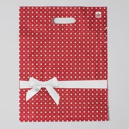 Пакет «Горох подарочный», полиэтиленовый с вырубной ручкой, 60 мкм, 31×40 см