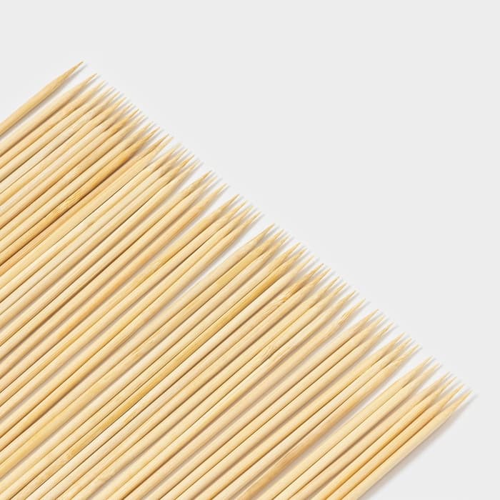 Набор шампуров Доляна, 35 см, 50 шт., бамбук