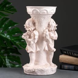 Подставка для мелочей «Два ангела», состаренный, 36 см