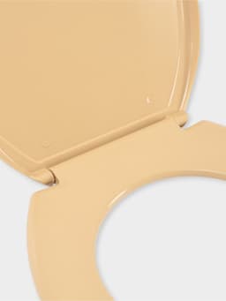 Сиденье для унитаза «Декор. Кожа», 44.5×37.5 см, с крышкой, коричневое